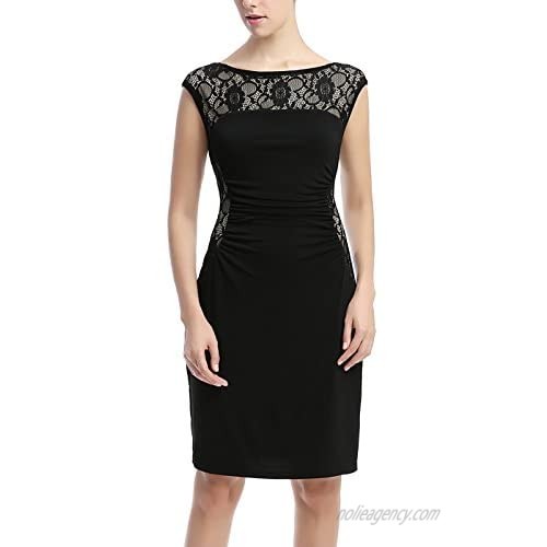 phistic Women's Lace Sheath Dress (Regular & Plus Size)