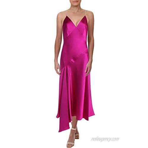 Jill Jill Stuart Women's Asymetrical Hem Rhinestone Slip Dress