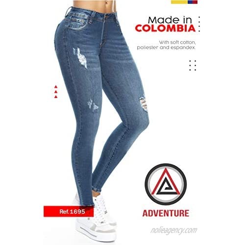 ADVENTURE Colombian Butt Lift Jeans for Women Jeans Colombianos Lev (1695 6)…