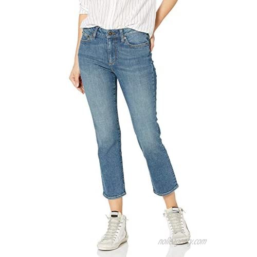  Brand - Goodthreads Women's Mid-Rise Crop Straight Jeans