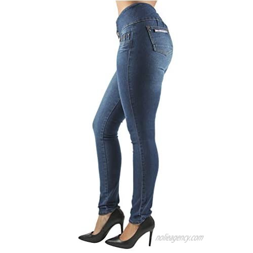Colombian Design High Waist Butt Lift Plus/Junior Size Skinny Jeans