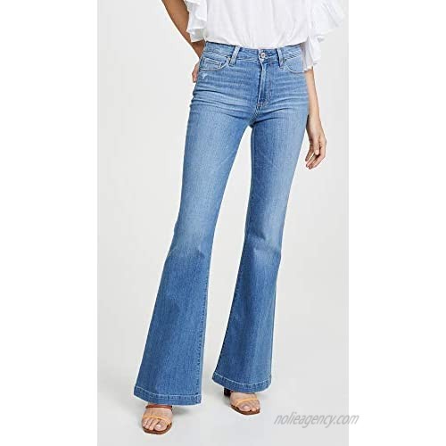 PAIGE Women's Genevieve Flare Jeans with Wide Hem