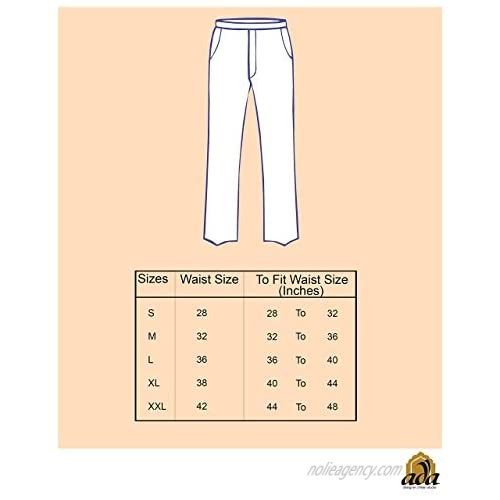 Ada Handcrafted Chikan Womens Cotton Palazzo Trouser Pant A359424