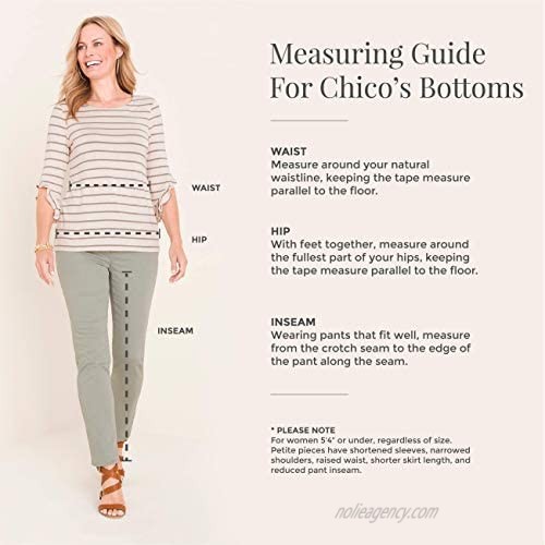 Chico's Women's So Slimming Brigitte Slim Ankle Pants