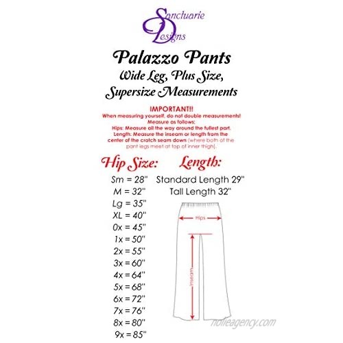 Solid Red Slinky Wide Leg Plus Size Supersize Palazzo Pants