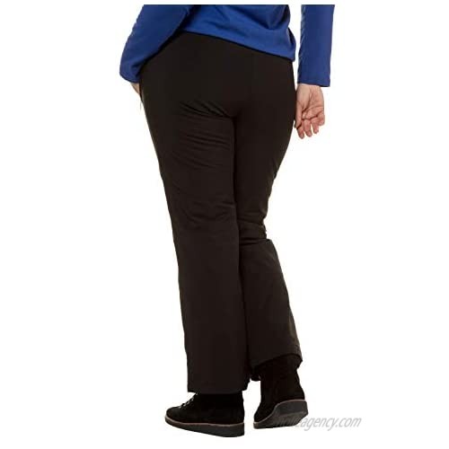 Ulla Popken Women's Plus Size Functional Thermal Snow Pants Black 16 701360 10