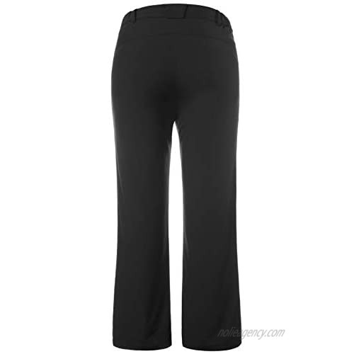 Ulla Popken Women's Plus Size Thermal All Weather Pants Black 16 701371 10