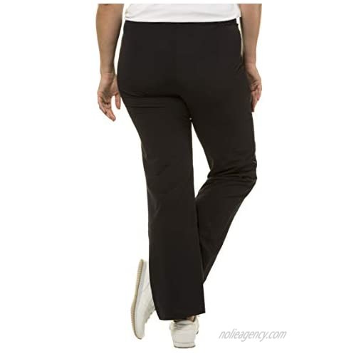Ulla Popken Women's Plus Size Thermal All Weather Pants Black 16 701371 10