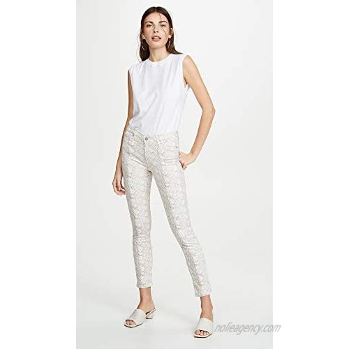 AG Adriano Goldschmied Women's Prima Mid-Rise Cigarette Leg Skinny Fit Ankle Pant