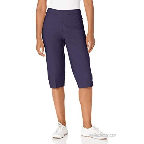 Alfred Dunner Women's Classic Fit Allure Clam Digger Pant