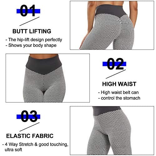 Menore TIK Tok Leggings for Women High Waist Tummy Control Butt Lifting Yoga Pants