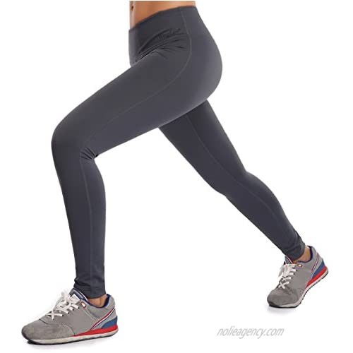 Wingslove Women Cotton Active Workout Athletic Capris Mid Rise Running Legging Yoga Pants