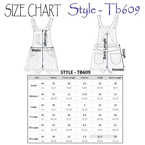 Women’s Summer Cute Denim Romper Overall Shorts – Frayed Hem Bib Shortalls CTB609LS Black M