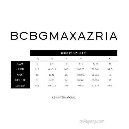 BCBGMAXAZRIA Women's Long Sleeved Romper