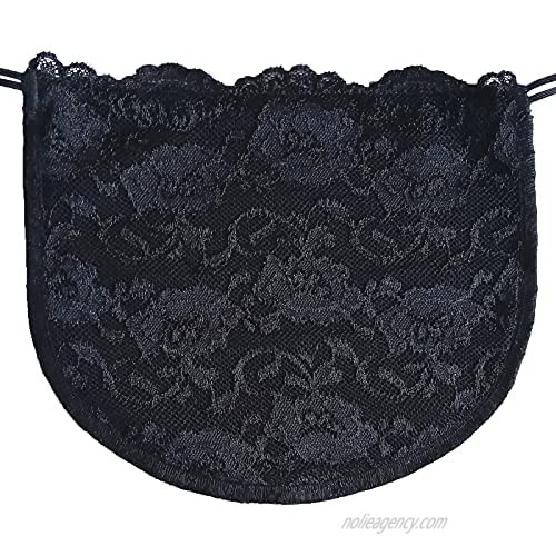 Chemisettes by Anne Cleavage Cover Modesty Panel Soft Lace on Silky Poly