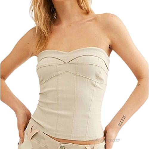 Free People 1103 Sand Combo You Too Tube (Size Small)
