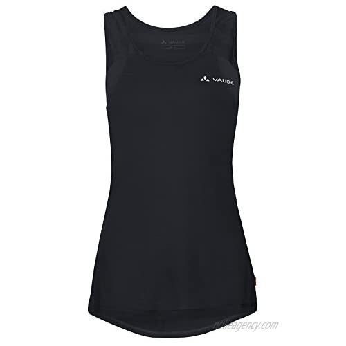 VAUDE Women's Sveit Top - Soft and Comfortable Tank Top with Merino Wool - Fast Drying Cooling and Odor Resistant - Perfect for Hiking