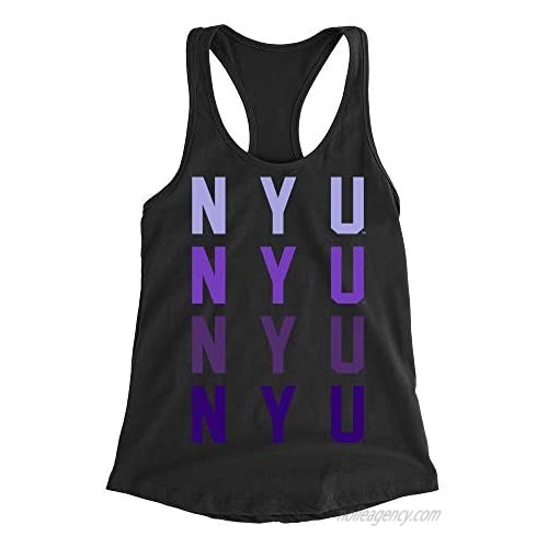 Venley Official NCAA NYU Violets Women's Racerback Tank Top RYLNYU05
