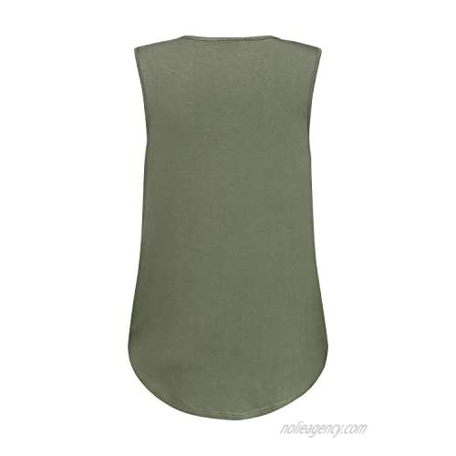 YOINS Women Sleeveless Tank Camis Vest Tops Sexy V Neck Surplice Cross Front Plain Tshirts Vest Ladies