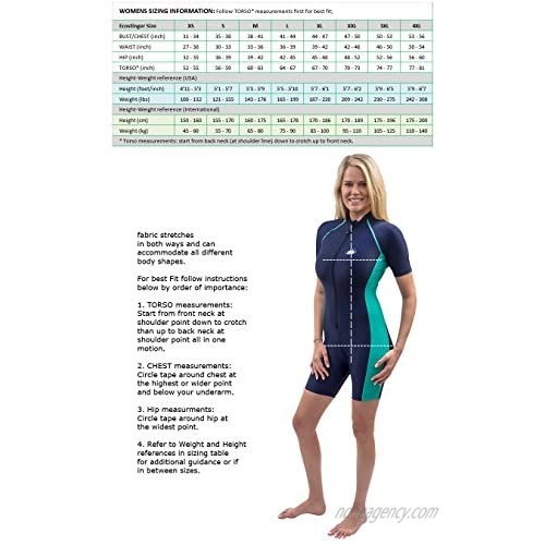 Women Swimsuit UV Guard Sun Protection Sunsuit UPF50+ Navy Jade