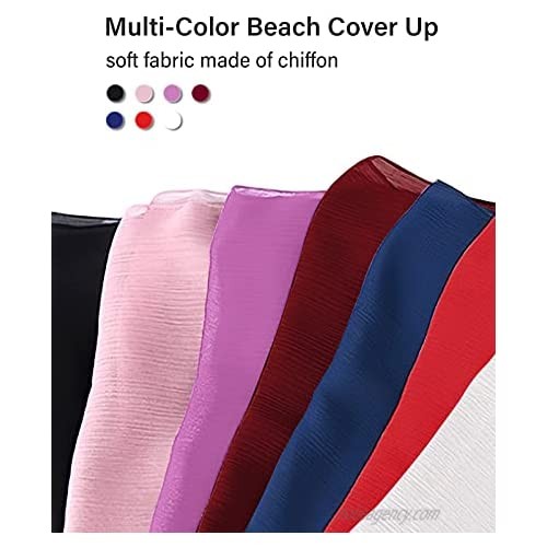 BABYLAB Sarong Coverups Soft Wrap Swim Bathing Suit Beach Swimsuit Cover Up for Women