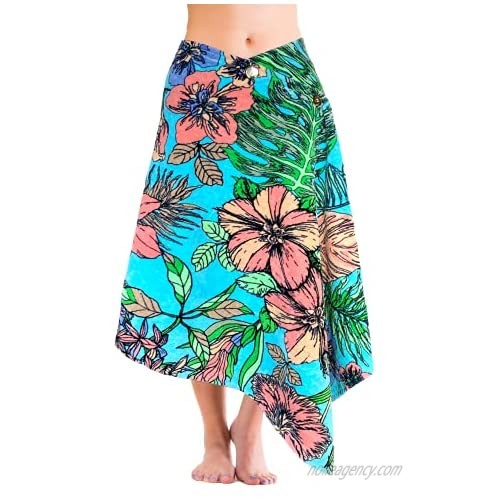 Simple Sarongs Women's Beach Towel Swimsuit Cover-up Wrap All-in-One