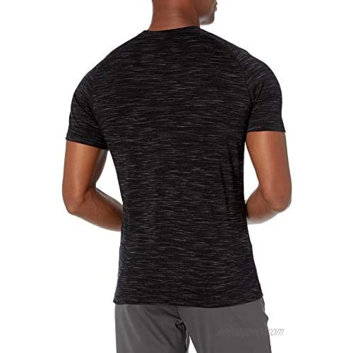 Brand - Peak Velocity Men's Merino Wool Jersey Short Sleeve Crew Neck T-shirt
