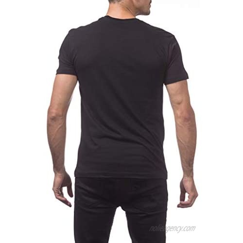Pro Club Men's Premium Lightweight Ringspun Cotton Short Sleeve T-Shirt