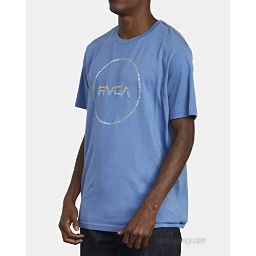 RVCA Men's Splitter Seal Short Sleeve Crew Neck T-Shirt
