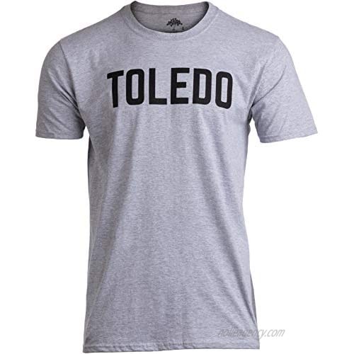 Toledo | Classic Retro City Grey Ohio Maumee Lake Erie Pride Men Women T-Shirt