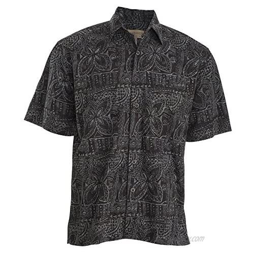 Johari West Ocean Breeze Tropical Hawaiian Cotton Shirt