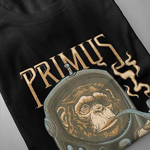 Warerice Cotton Shirts with Primus Astro Monkey Design Running Man Top