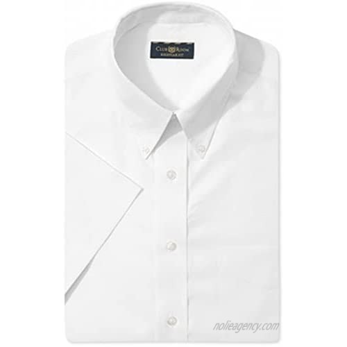 Club Room Mens Wrinkle Resistant Button Up Dress Shirt