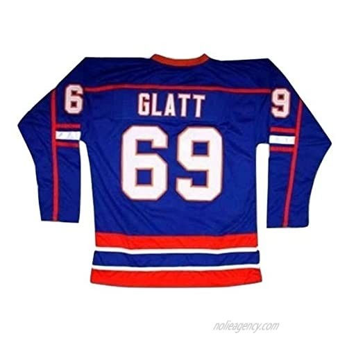 borizcustoms Doug Glatt Halifax Hockey Jersey Includes EMHL and A Patches Stitch