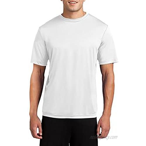 Dri-Wick Men's Big & Tall Sport Performance Moisture Wicking Athletic T Shirt