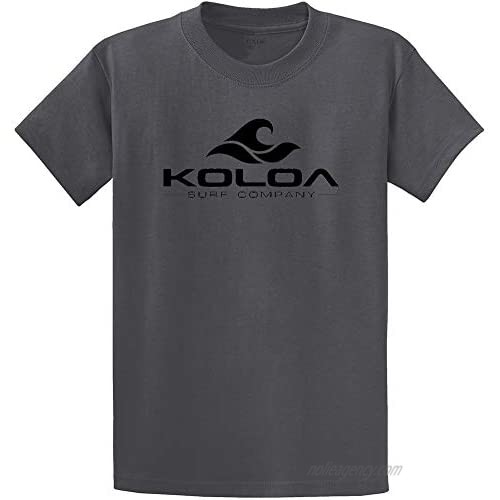Koloa Surf Classic Wave Logo Cotton T-Shirts in Regular  Big and Tall Sizes