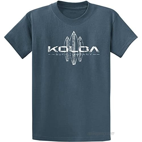 Koloa Vintage Surfboard Logo T-Shirts in Regular  Big and Tall Sizes