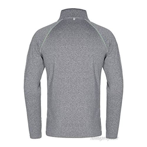 Little Donkey Andy Men's Long Sleeve Quick Dry Lightweight Running Golf Sports T-Shirt Top