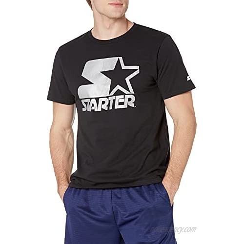 Starter Men's Short Sleeve Logo T-Shirt   Exclusive