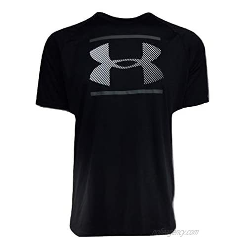 Under Armour Men's UA Velocity Graphic Short Sleeve Shirt (Black 001  Medium)