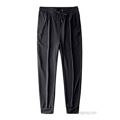 A AXEANLAKE Soft Men's Pajama Pants Soft Polyster Sleep Lounge Trousers