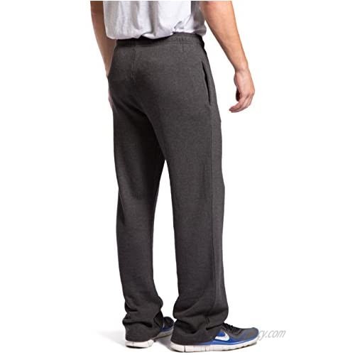 Fishers Finery Men's EcoFleece Casual Sweatpant with Pockets; Relaxed Fit
