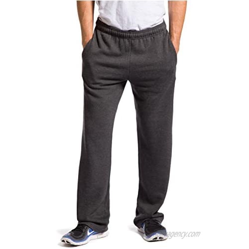 Fishers Finery Men's EcoFleece Casual Sweatpant with Pockets; Relaxed Fit