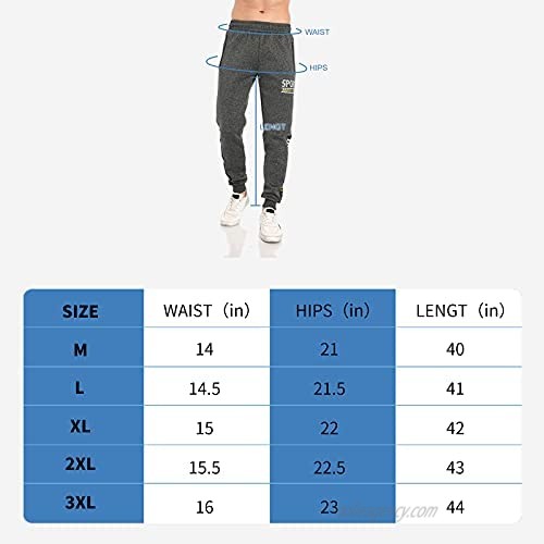 LINTEBOB Mens Jogger Sweatpants Leisure Athletic Pants Workout Athletic Pants Workout