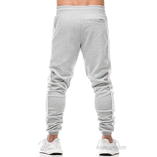 WOTHONPIS Men's Joggers Sweatpants Casual Jogger Pants Mens Workout Pants Running Pants with Pockets for Men