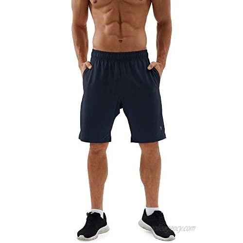 icyzone Running Shorts for Men - Workout Gym Athletic Jogger Shorts with Pockets