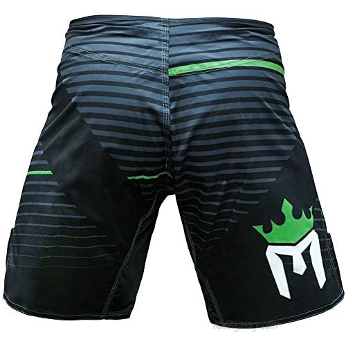 Meister Elite Flex Fighter Board Shorts for MMA Training and Gym Workouts