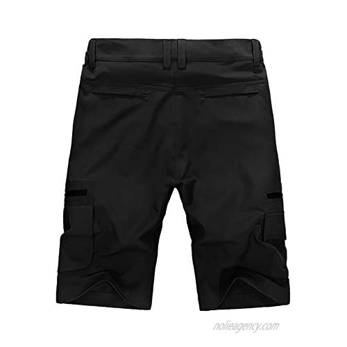 Men's Outdoor Casual Lightweight Water Resistant Quick Dry Cargo Fishing Hiking Shorts