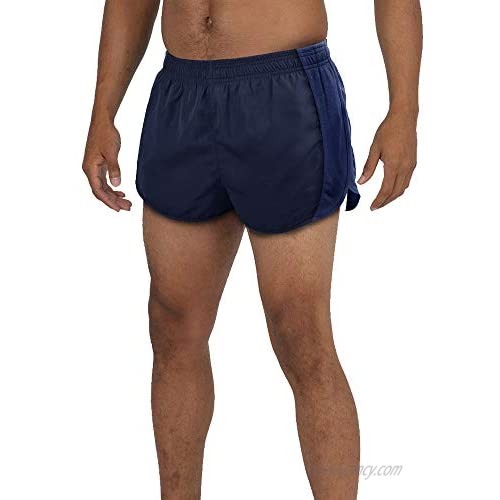 Men's Quick-Dry Running Shorts Lightweight 1" Inch with Extreme Split