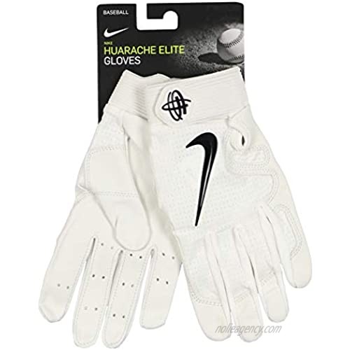 Nike Men's Huarache Elite Baseball Gloves X-Large White Black